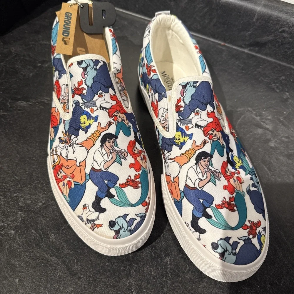 Men's Ground up Brand Disney, Little Mermaid Size 13